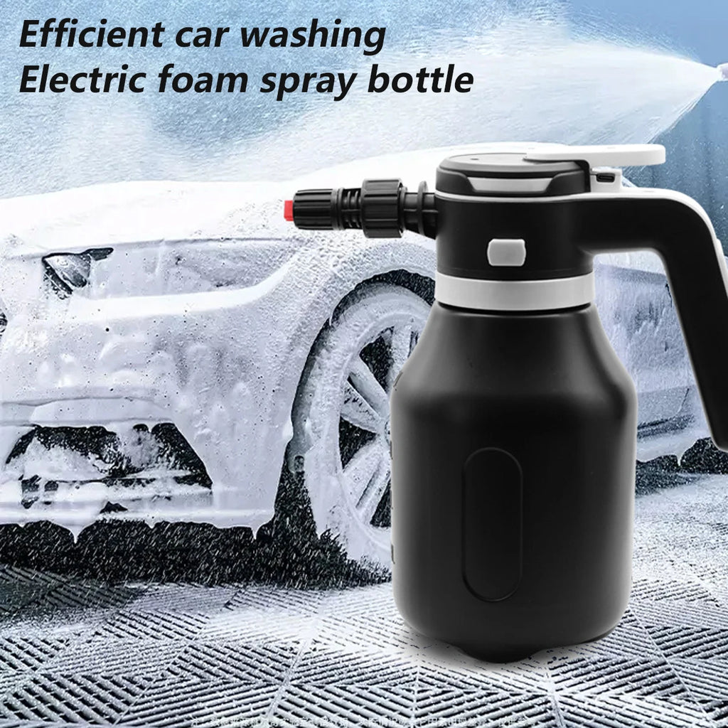 2L Electric Pressure Washer | Auto-Boost & IPX5 for Car/Motorcycle/Bike | Portable Foam Cannon, 3 Cars/Charge