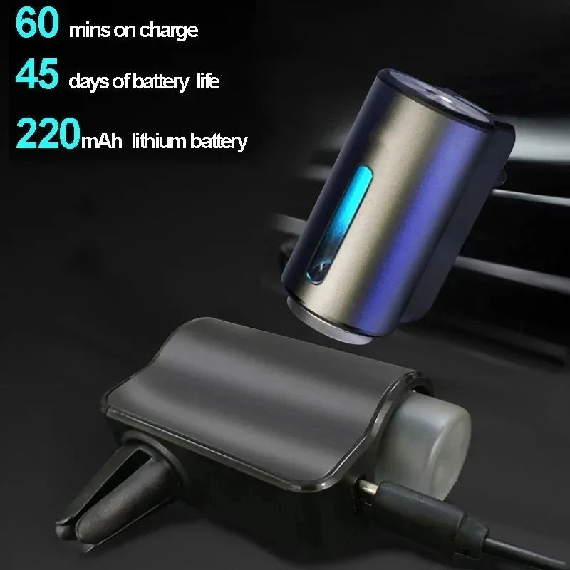 Electric Car Air Freshener - Essential Oil Aroma Diffuser with Mist Humidifier