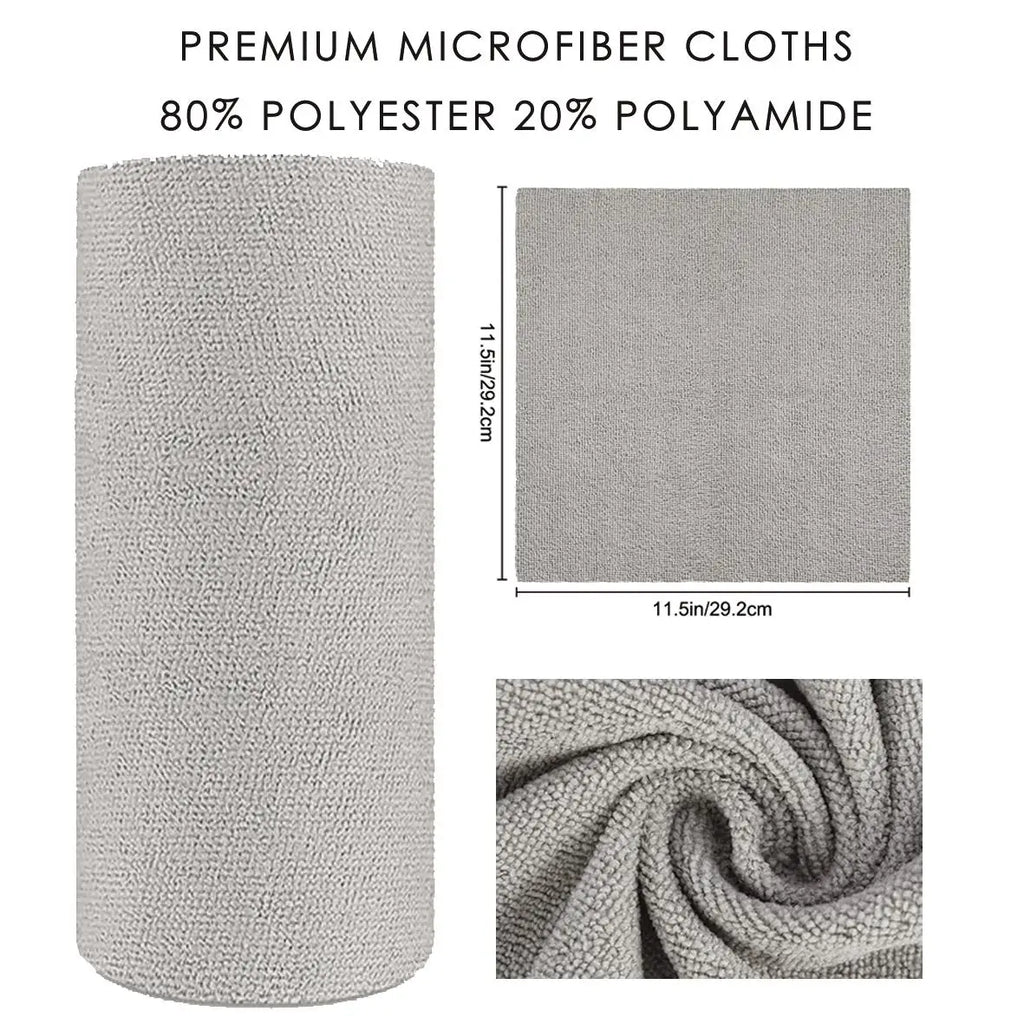 Reusable Microfiber Cleaning Towels 50pcs