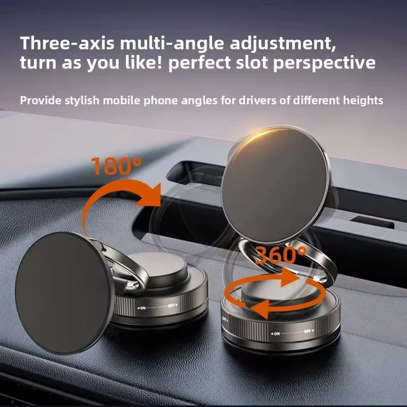 Foldable Magnetic Car Phone Holder