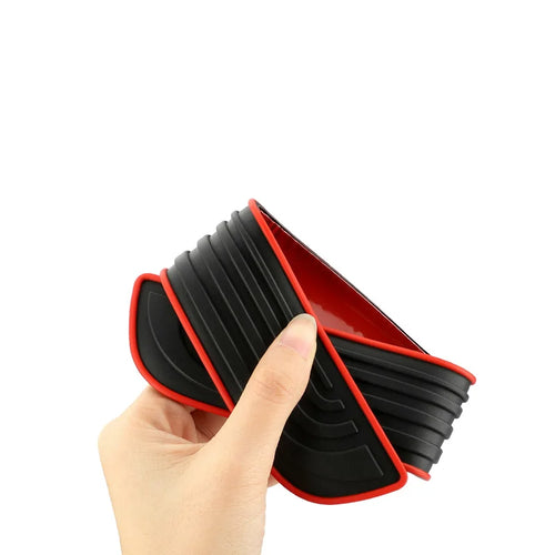 Protections de seuil de porte de voiture en caoutchouc (4 pièces) - Protections anti-rayures pour une compatibilité universelle