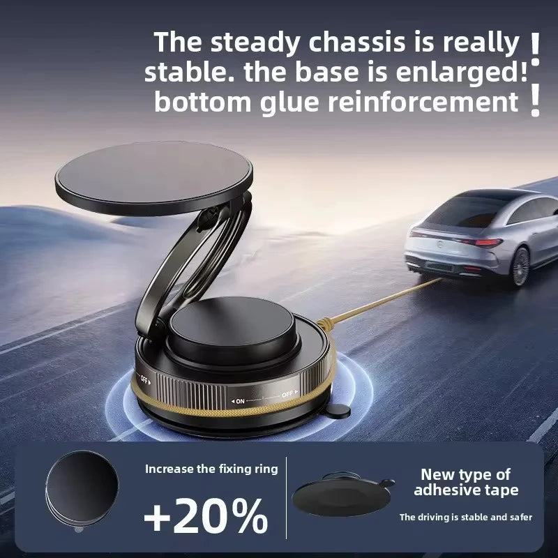 Foldable Magnetic Car Phone Holder