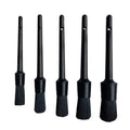 1/5x Brosses de nettoyage pour l'entretien automobile, brosse douce pour les jantes, brosse pour enlever la poussière, accessoires pour l'intérieur et l'extérieur de la voiture