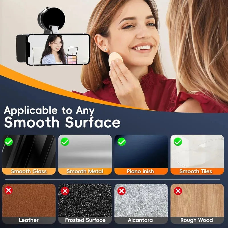 Support magnétique de téléphone de voiture à vide à 360° amélioré 2026 pour Magsafe [Aspiration la plus puissante de plus de 96 livres et aimant le plus puissant de 2800 gf]