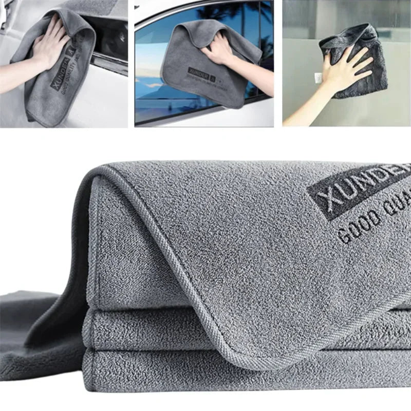 Plush Microfiber Car Wash & Drying Towel